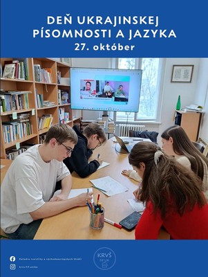 Fotografia zo dňa ukrajinskej písomnosti a jazyka.