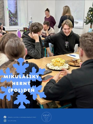 Fotografia Mikulášsky herný poldeň, študenti.