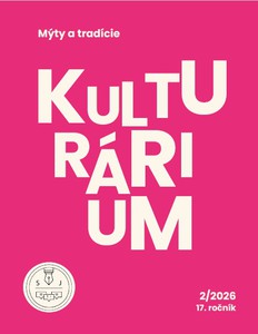 Časopis Kulturárium, obálka