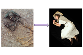 Image used by permission of Priv.-Doz. Mag. Dr. Grömer, Director of Department of Prehistory, Natural History Museum Vienna.