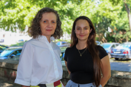 Doc. Anikó Dušíková a Romana Takáčová